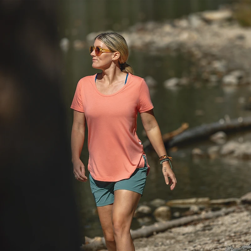 Women's AKHG Renew Bamboo Short Sleeve Tee