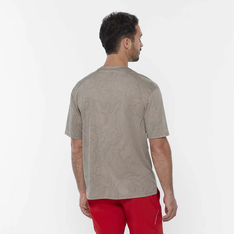 Men's AKHG Tun-Dry Relaxed Fit Short Sleeve T-Shirt