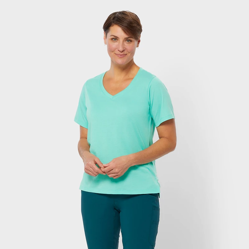 Women's Dry on the Fly Knit V-Neck T-Shirt