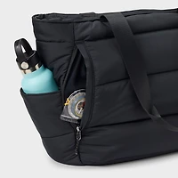 Puffin Quilted Tote Bag