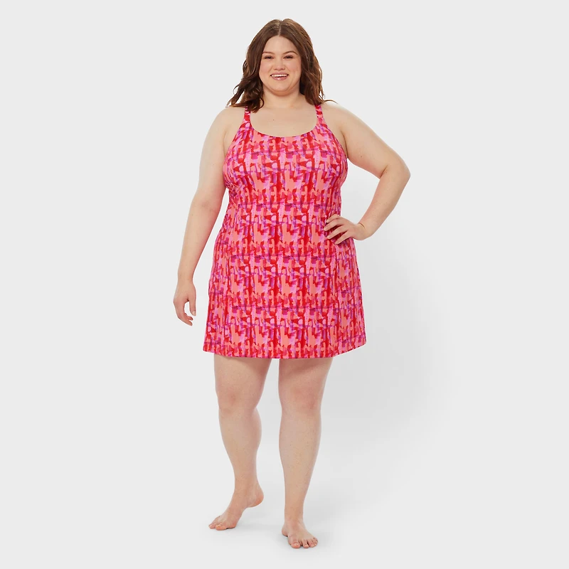 Women's Plus AKHG Lost Lake Swim Dress