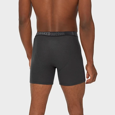 Men's Buck Naked Cotton Boxer Briefs