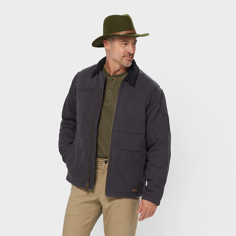 Men's Fire Hose Flannel-Lined Jacket