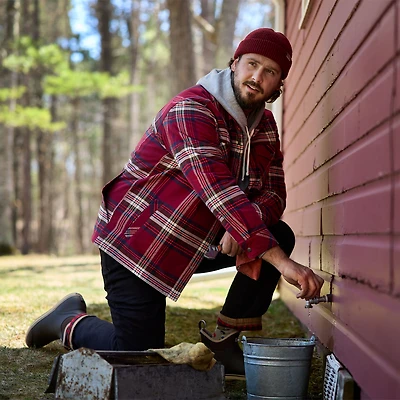 Men's Folklore Flannel Insulated Shirt Jac