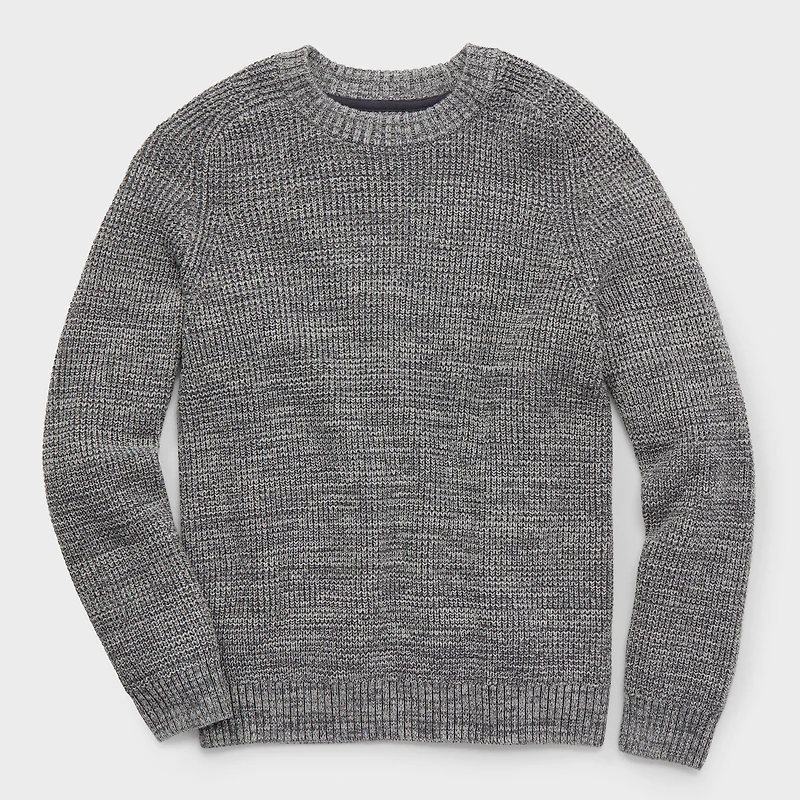 Men's Burly Retirement Crew Waffle Sweater