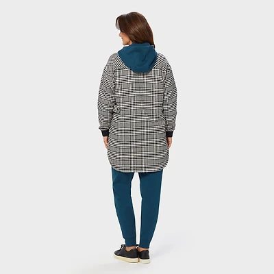 Women's Folklore Flannel Insulated Duster