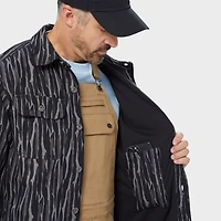 Men's Jersey-Lined Fire Hose Shirt Jac