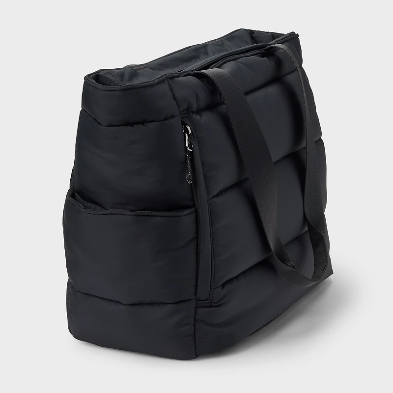 Puffin Quilted Tote Bag