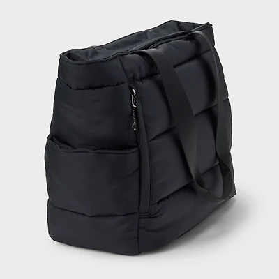Puffin Quilted Tote Bag