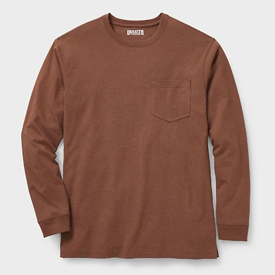 Men's Longtail T Relaxed Fit Long Sleeve Pocket Crew