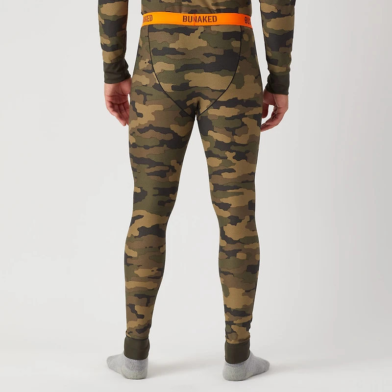 Men's Buck Naked Base Layer Pattern Pants
