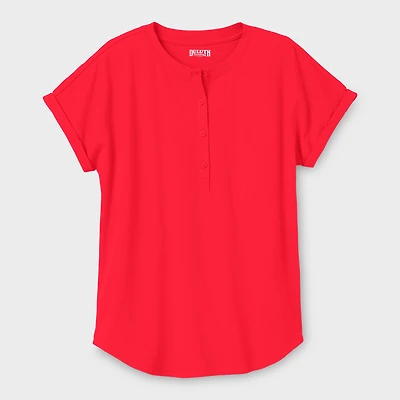 Women's Lightweight Longtail T Short Sleeve Henley
