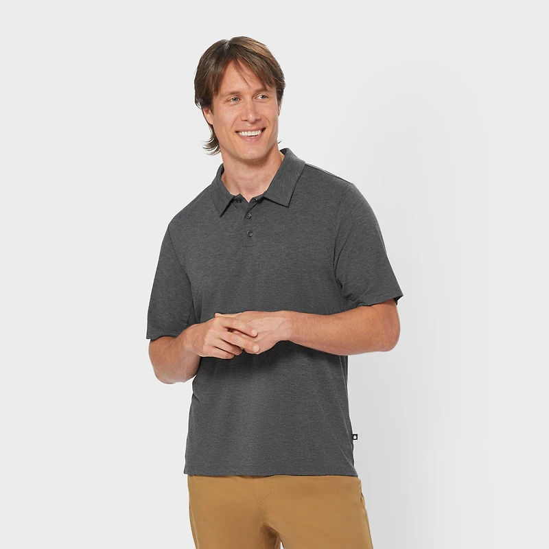 Men's AKHG Renew Bamboo Short Sleeve Polo