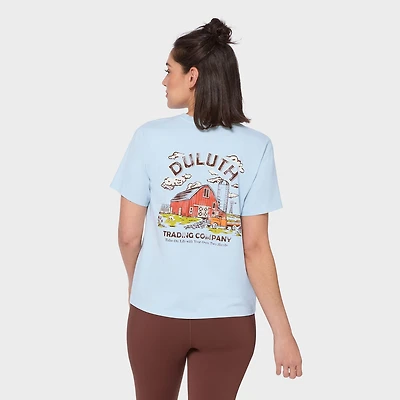 Women's Duluth Heritage Washed Crewneck Tee