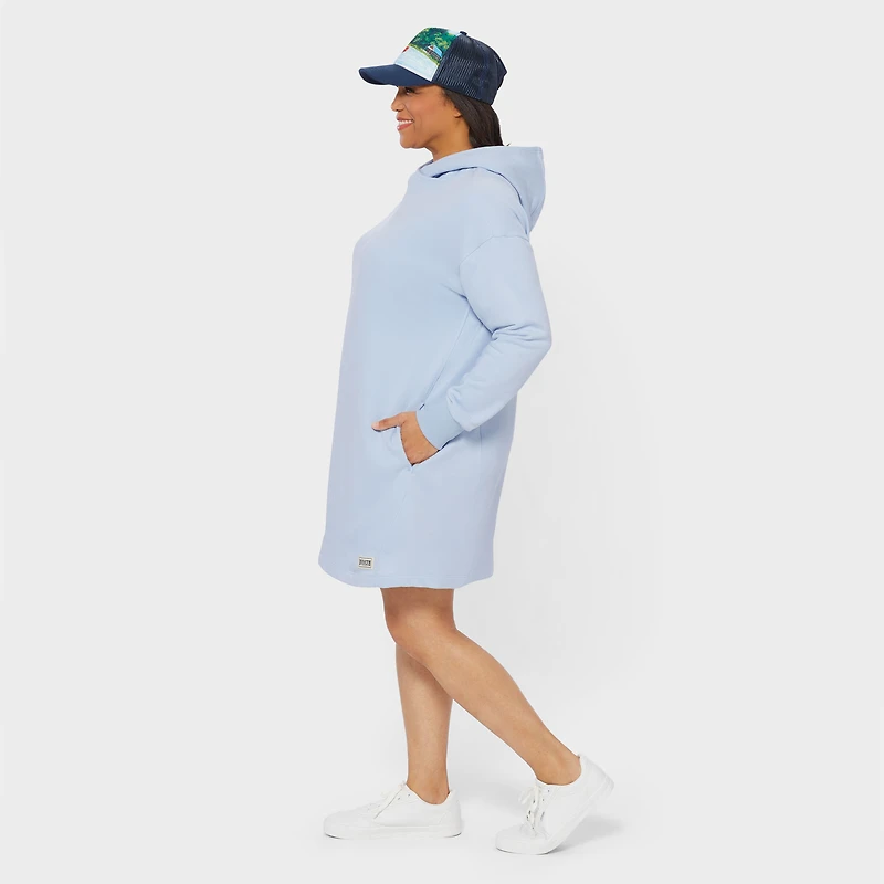 Women's Plus Lazy French Terry Dress