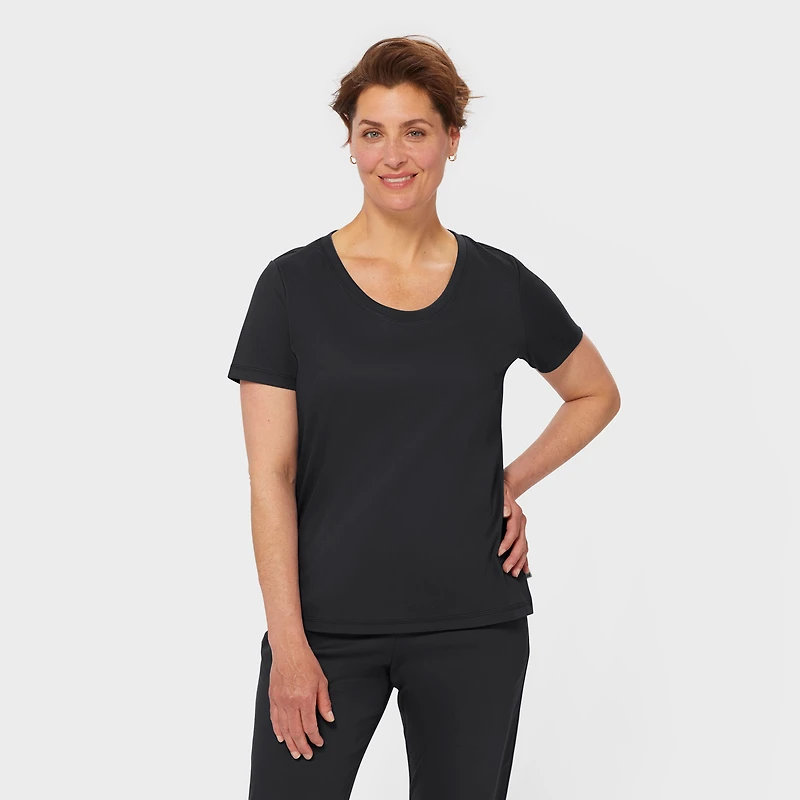 Women's SoftLoft Cotton Scoopneck Tee