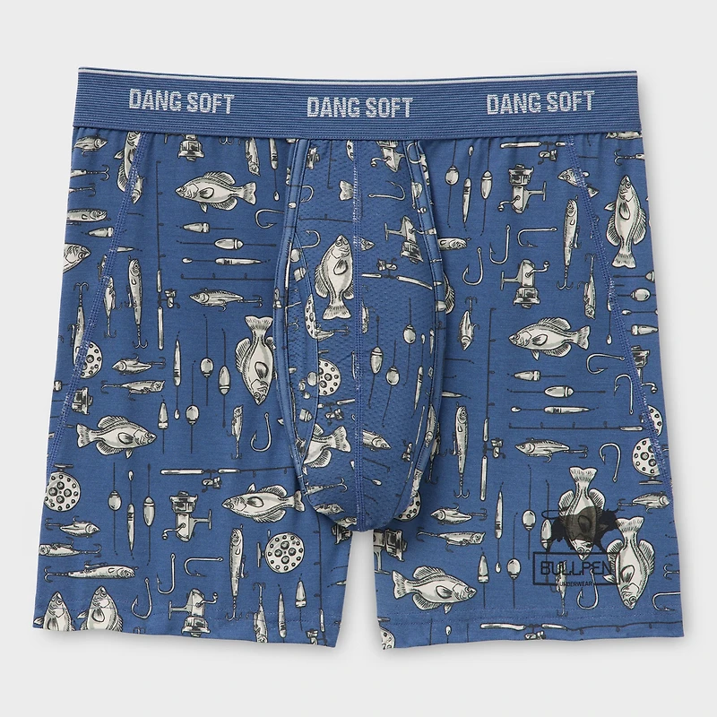 Men's Dang Soft Pattern Bullpen Boxer Briefs
