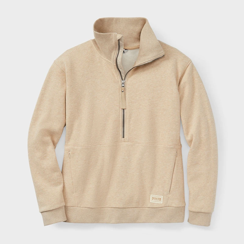 Women's Lazy French Terry 1/4 Zip Pullover