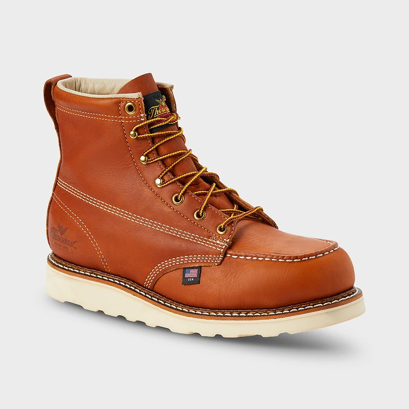 Men's Thorogood 6" Steel Toe Moc-Toe Boots