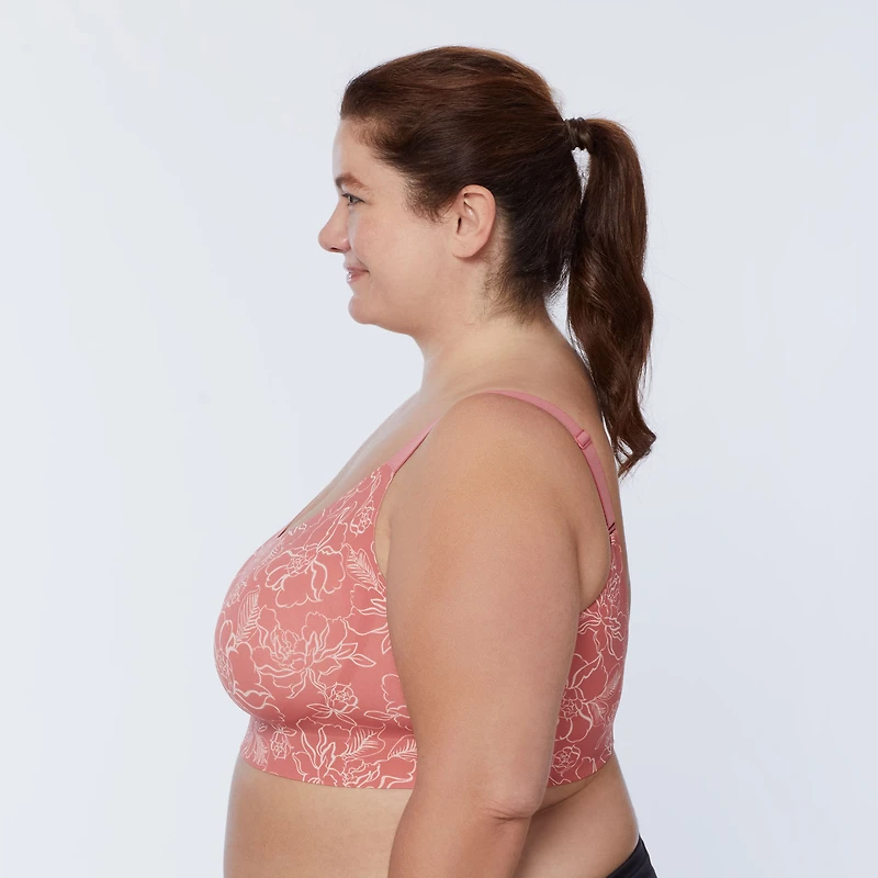 Women's Plus Line Tamer Adjustable Back Clasp Bra