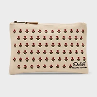 Canvas Embroidered Pouch