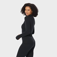 Women's Wickerino Wool Base Layer 1/4 Zip Top