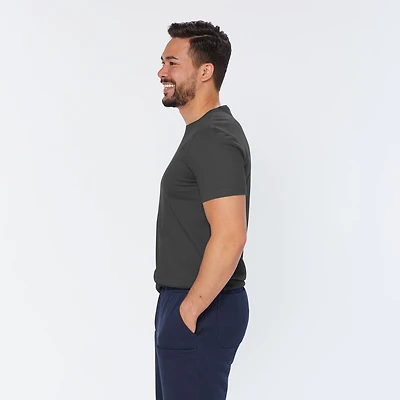 Men's Longtail T Slim Fit Short Sleeve T-Shirt