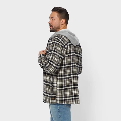 Men's Flapjack Relaxed Fit Hooded Shirt Jac