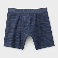 Men's Buck Naked Cotton Pattern Boxer Briefs