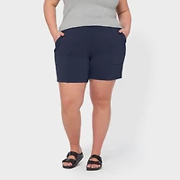 Women's Plus NoGA Work Hi-Rise Shorts