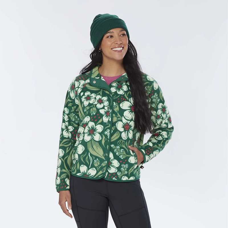 Women's AKHG Thaw Depth Fleece Snap Mock