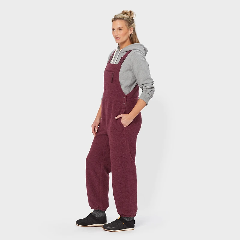 Women's Pile Hi Fleece Overalls