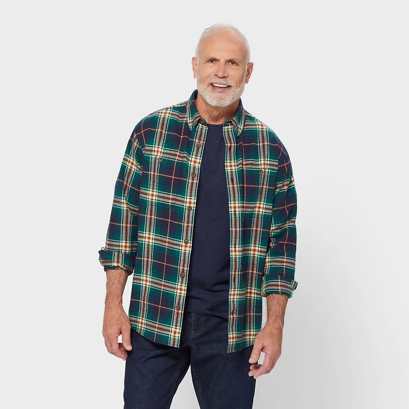 Men's Free Swingin' Flannel Untucked Shirt