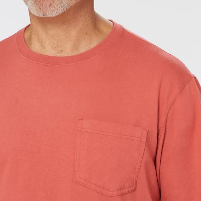 Men's Un-Longtail T Relaxed Fit Short Sleeve Pocket Crew