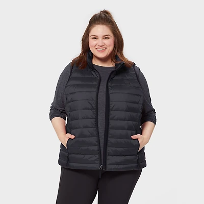 Women's Plus AKHG Puffin Mock Vest