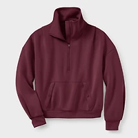 Women's AKHG After Sweat Funnelneck Half-Zip