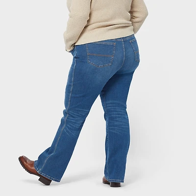 Women's Plus Asset Management Mid-Rise Bootcut Jeans