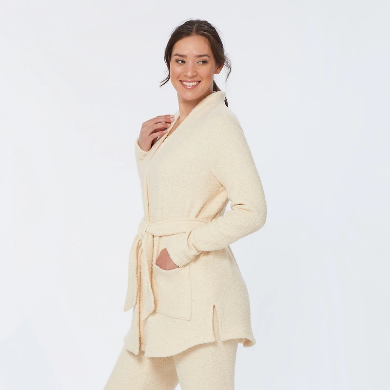 Women's Fleecey Does It Cardigan Robe