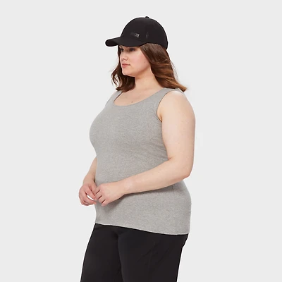 Women's Plus No-Yank Shelf Bra Tank