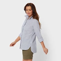 Women's Artisan Hemp Long Sleeve Shirt