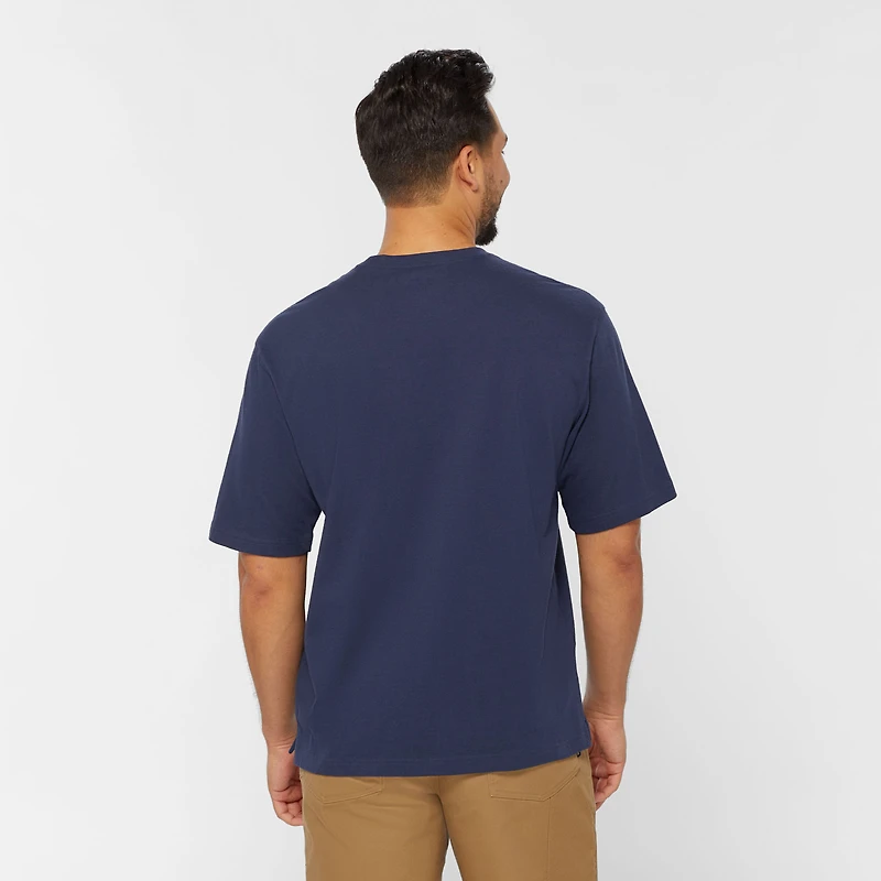 Men's Un-Longtail T Relaxed Fit Short Sleeve Logo T-Shirt