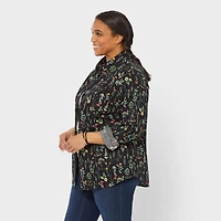 Women's Plus Chick-Nic Long Sleeve Shirt