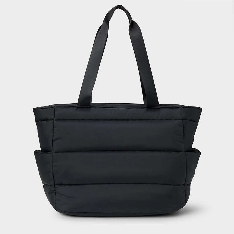Puffin Quilted Tote Bag