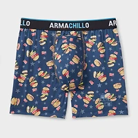 Men's Armachillo Pattern Bullpen 3D Boxer Briefs