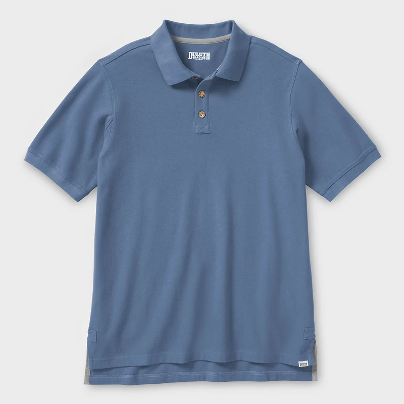 Men's No Polo Shirt Short Sleeve