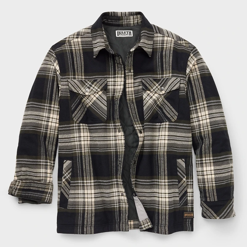 Men's Folklore Flannel Insulated Shirt Jac