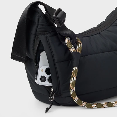 Puffin Quilted Crossbody Bag