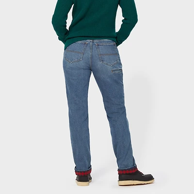 Women's Duluth Heritage Hi-Rise Lined Straight Leg Jeans