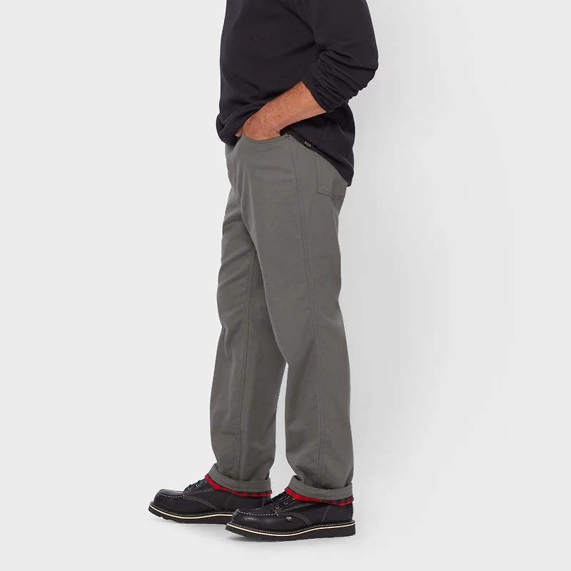 Men's DuluthFlex Fire Hose  Flannel-Lined 5-Pocket Pants