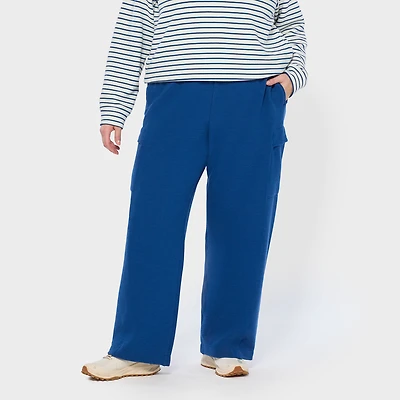 Women's Plus Lounge Lore Wide Leg Cargo Pants